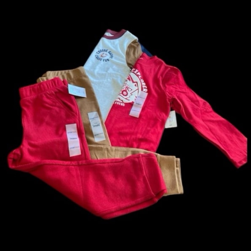 5T Boys 2 Jogger Sets